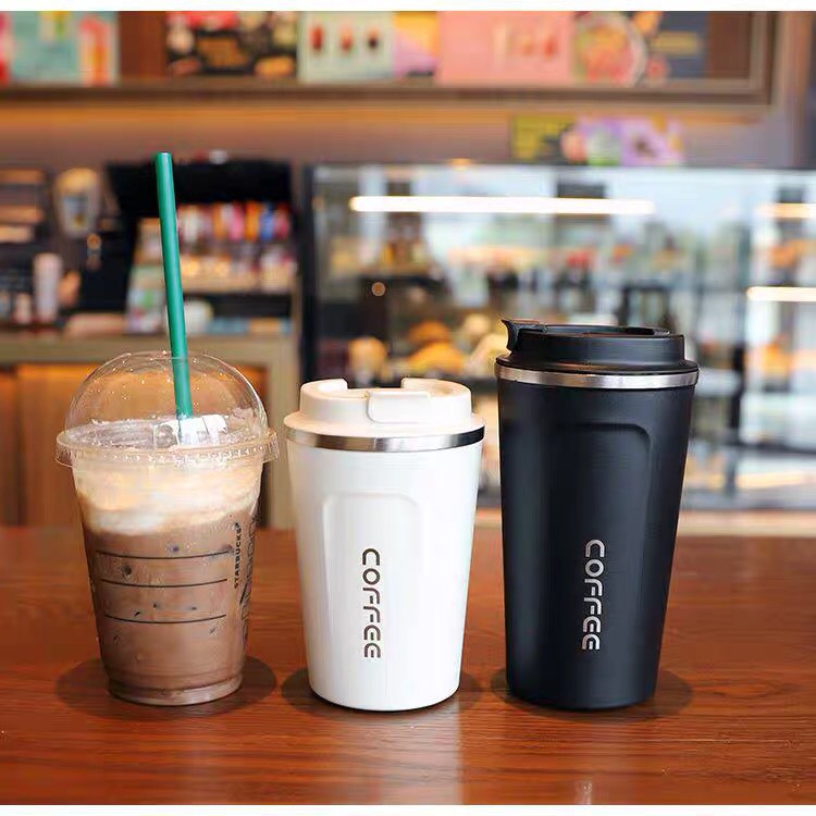[Giữ nhiệt 8-12h] Cốc giữ nhiệt Coffee Holic 500ml